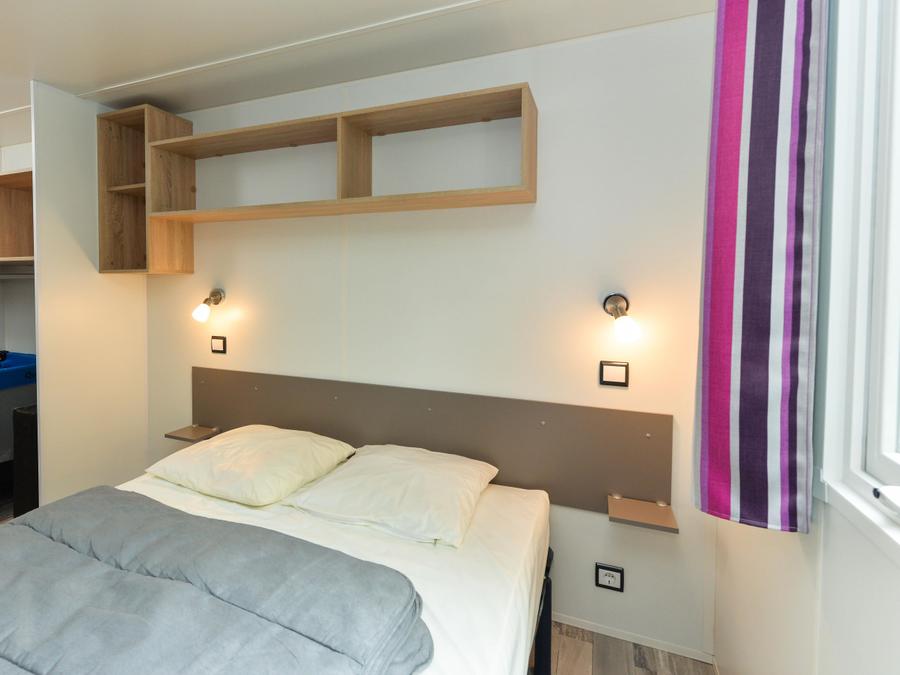 Mobilhome 4 personnes - Mobil-home Morgane Premium 33m² (2 chambres) + terrasse couverte 4 pers 5