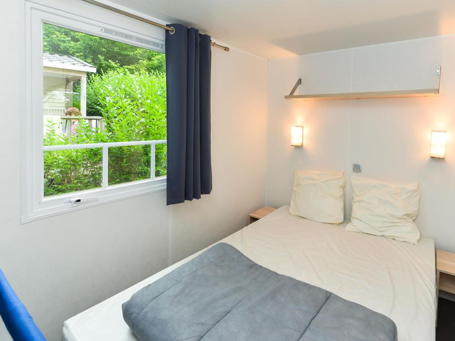 Mobilhome 4 personnes - Mobil-home Lancelot Standard 25m² (2 chambres) + terrasse semi couverte 4 pers 3