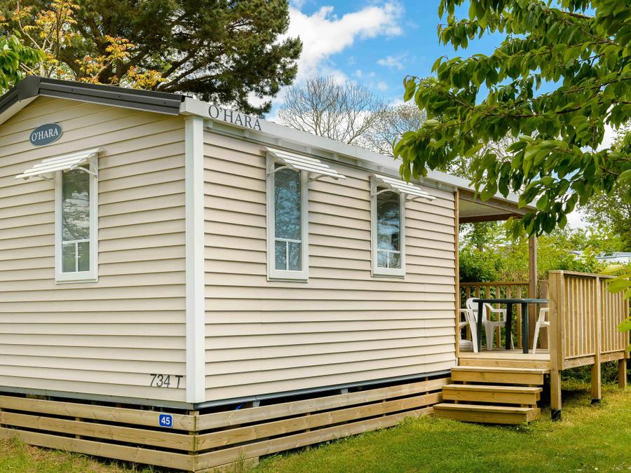 Mobilhome 4 personnes - Mobil-home Lancelot Standard 25m² (2 chambres) + terrasse semi couverte 4 pers 1