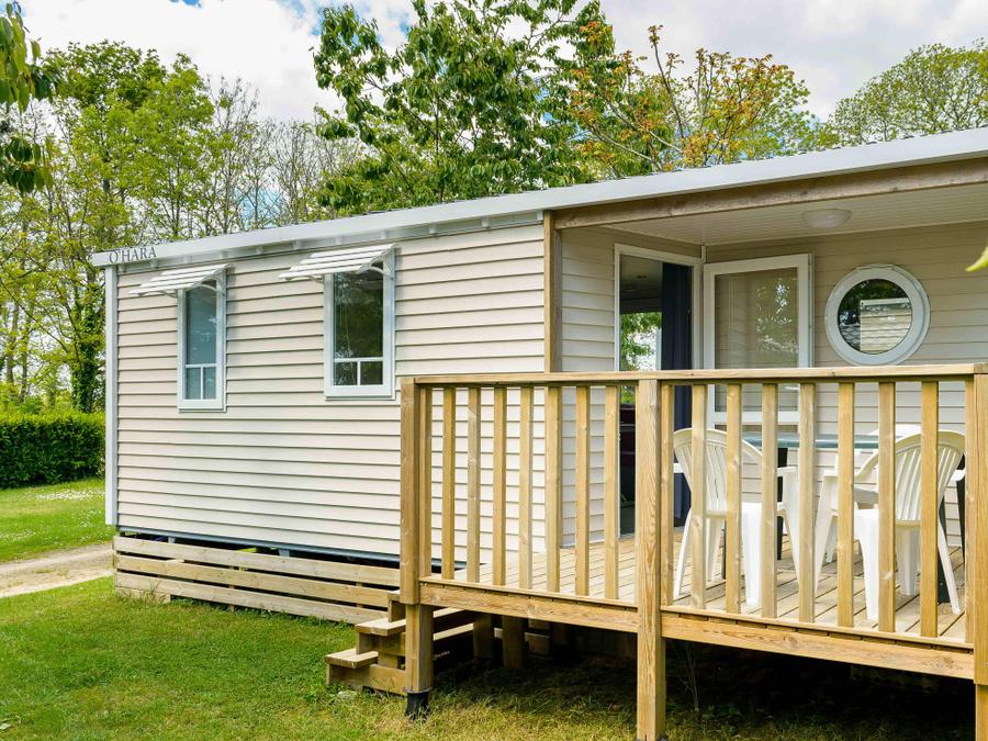 Mobilhome 4 personnes - Mobil-home Lancelot Standard 25m² (2 chambres) + terrasse semi couverte 4 pers 0