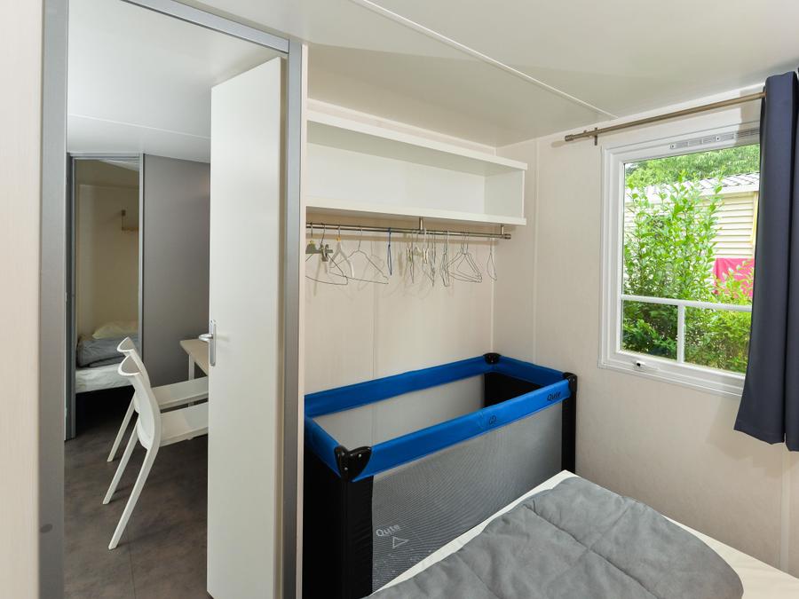 Mobilhome 4 personnes - Mobil-home Lancelot Standard 25m² (2 chambres) + terrasse semi couverte 4 pers 4
