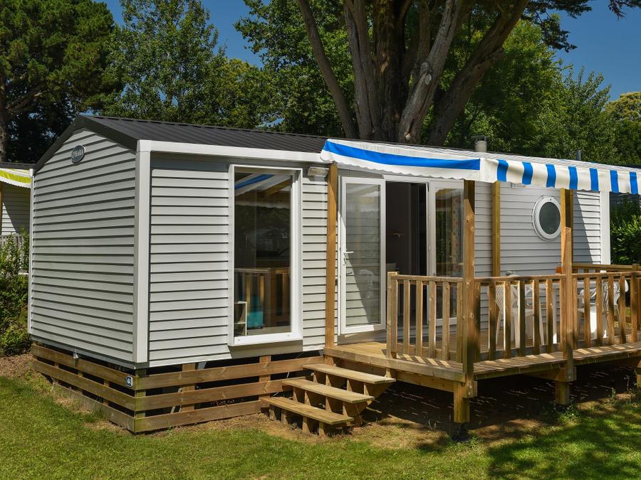Mobilhome 4 personnes - Mobil-home Perceval Standard 29m² (2 chambres) + terrasse couverte + TV 0