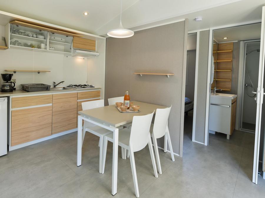 Mobilhome 4 personnes - Mobil-home Perceval Standard 29m² (2 chambres) + terrasse couverte + TV 2