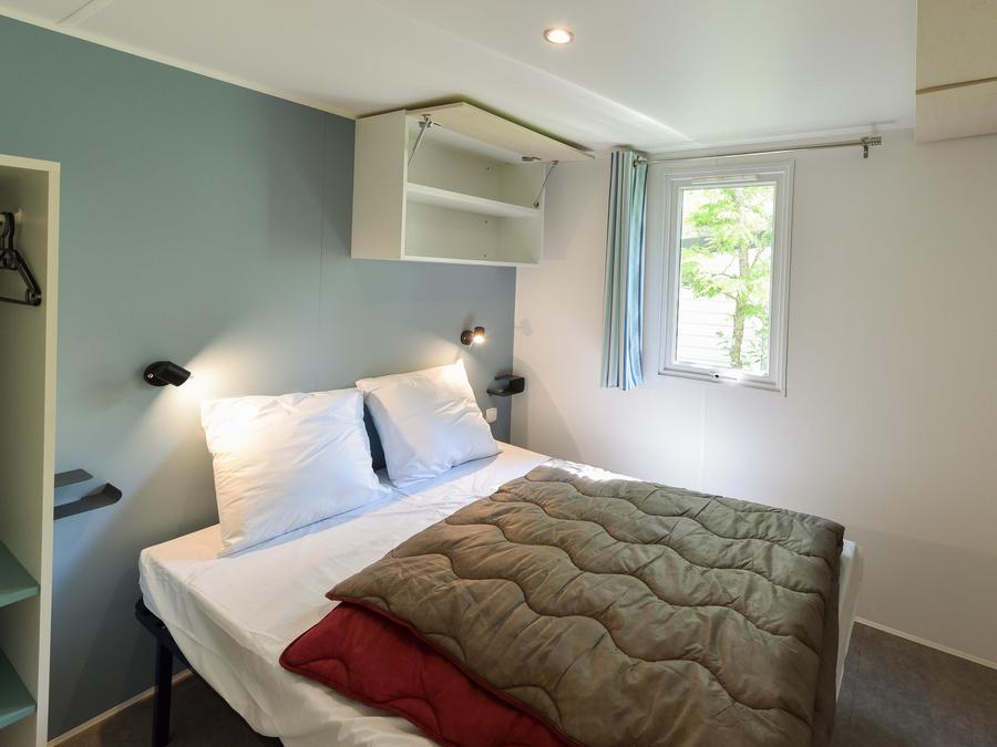 Mobilhome 4 personnes - Mobil-home Caélia Standard 27m² (2 chambres) + terrasse couverte / Zone piétonne 4 pers 4