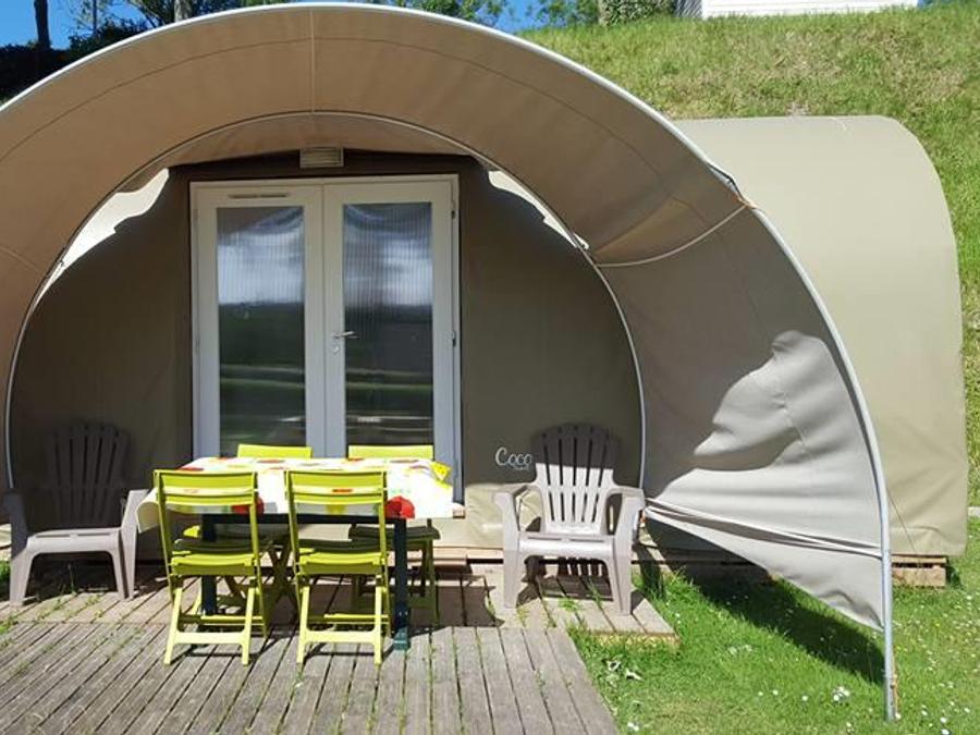 Bungalow toilé 4 personnes - COCO SWEET, sans sanitaires 0