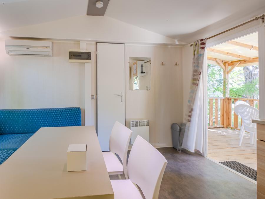 Mobilhome 4 personnes - Confort clim 2 chambres 2 Sdb 7