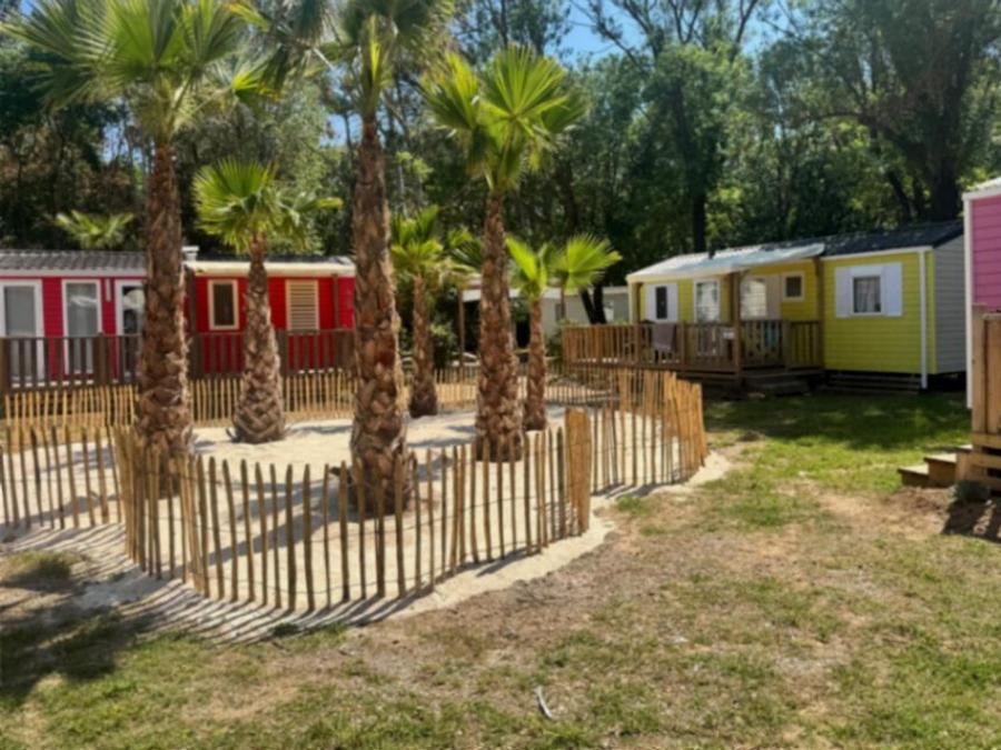 Mobilhome 4 personnes - PIKI LODGE- 2 chambres 1 salle de jeux Clim TV LV 0