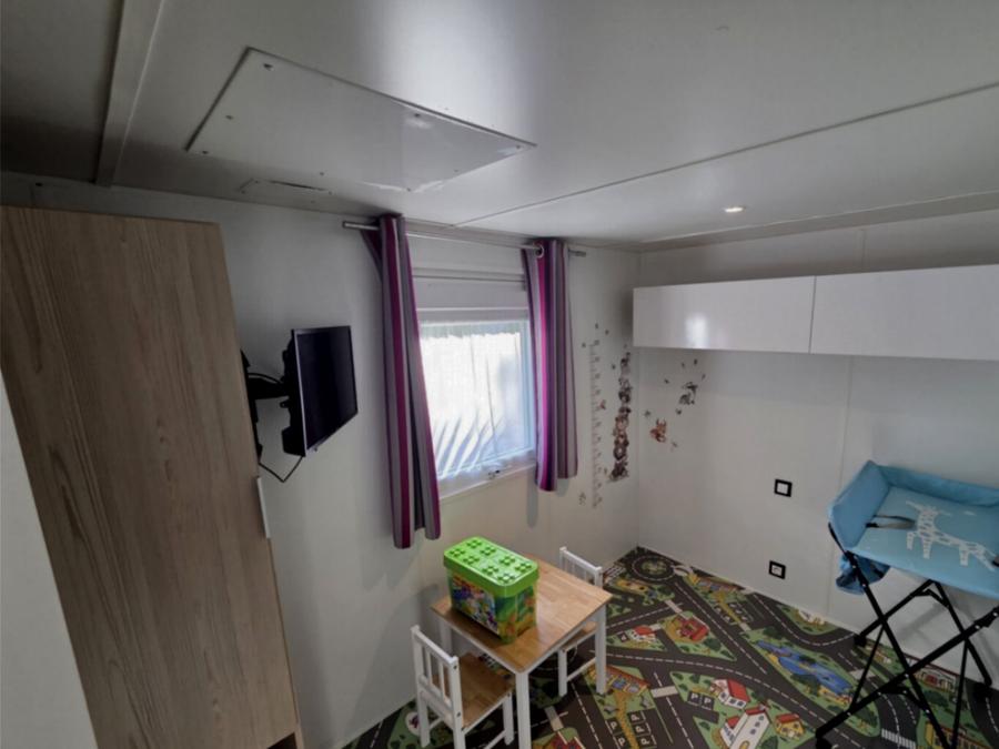 Mobilhome 4 personnes - PIKI LODGE- 2 chambres 1 salle de jeux Clim TV LV 5
