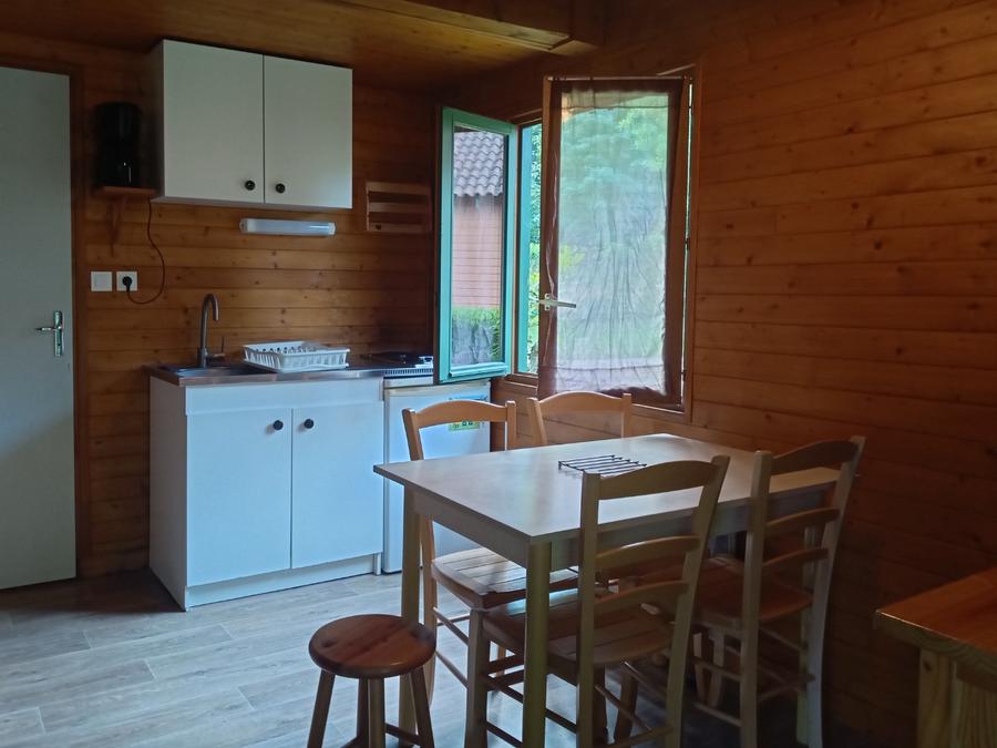Chalet 4 personnes - Chalet 1 chambre + mezzanine 4 pers 1