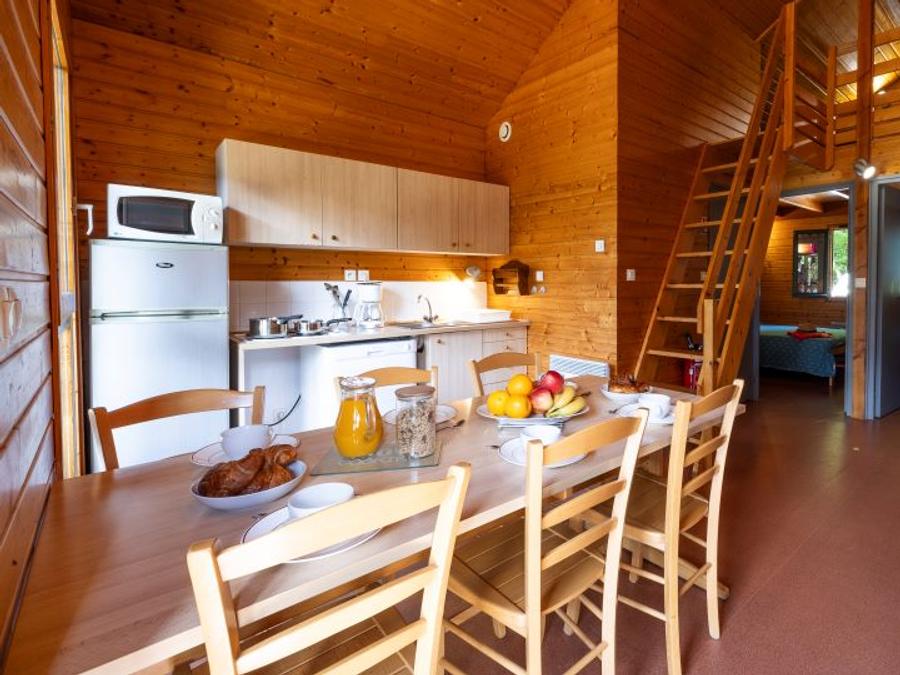 Chalet 6 personnes - Chalet 2 chambres + Mezzanine 6 pers 3