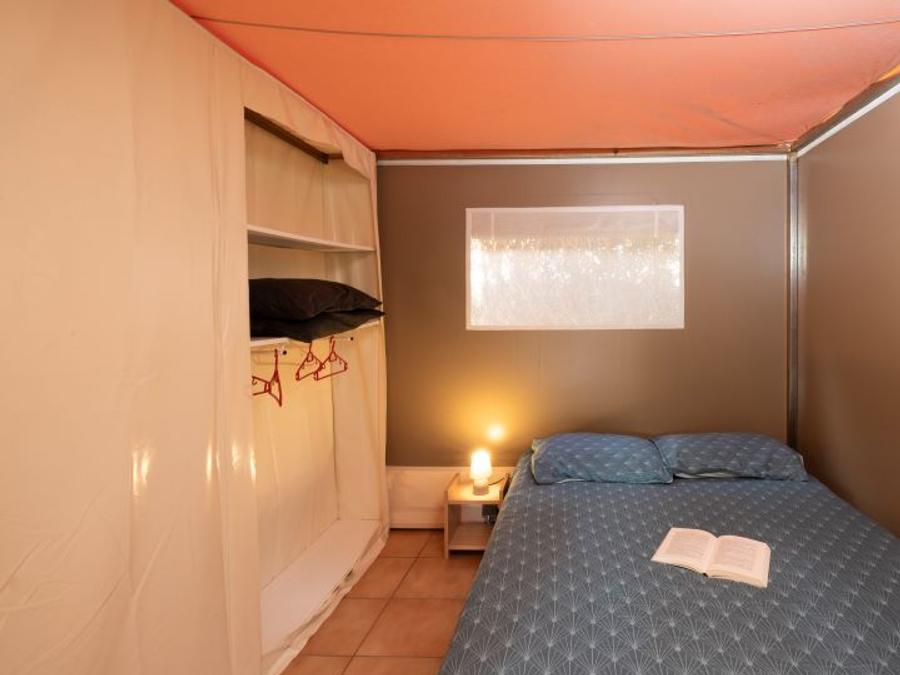 Tente en toile et en bois 5 personnes - Lodge 2 chambres 5 pers 3