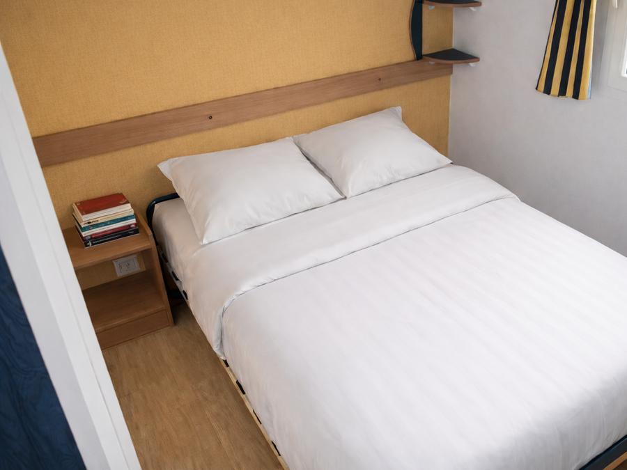 Mobilhome 4 personnes - MH2 20 m² pas de terrasse - (lits: 1gd + 2 pts superposés) 9