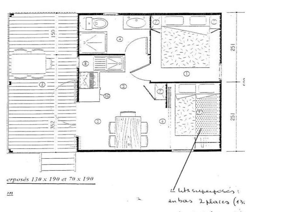 Chalet 5 personnes - ROMARIN basique + 7