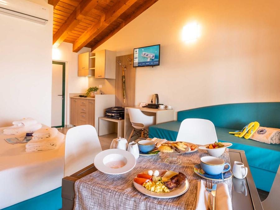 Studio 3 personnes - Studio Deluxe (2 adultes et 1 enfant max) 3