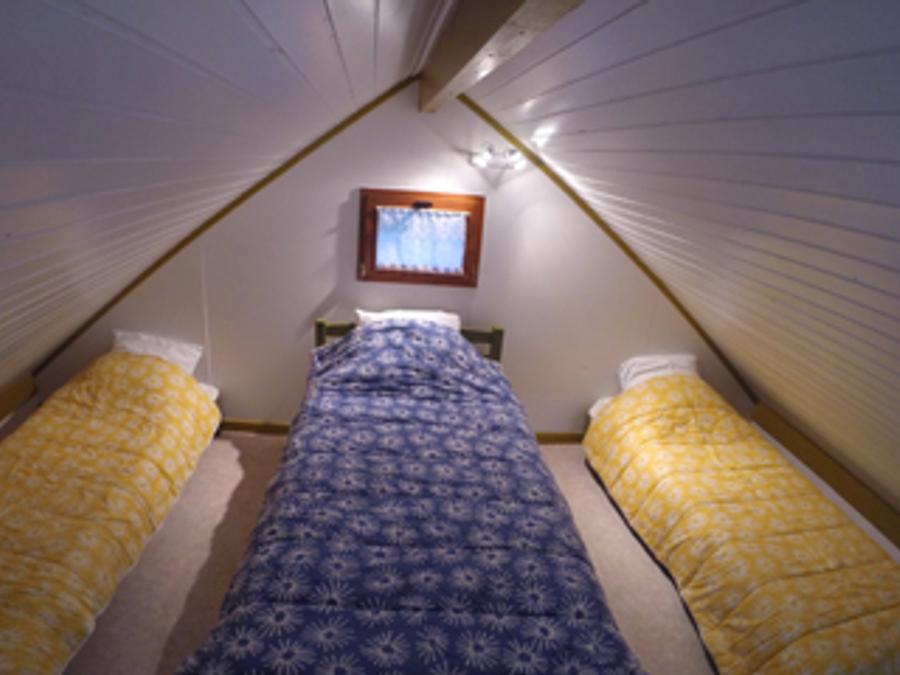 Chalet 5 personnes - Chalet Standard Cabane mezzanine 25m² - 1 chambre + Terrasse couverte - 5/7 pers 5