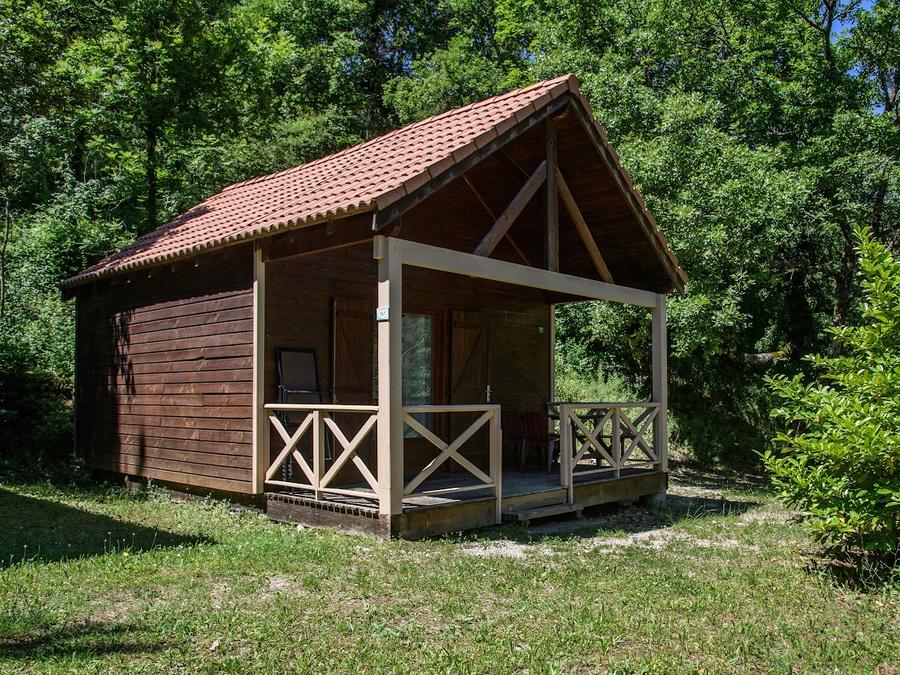Chalet 5 personnes - Chalet Standard Cabane mezzanine 25m² - 1 chambre + Terrasse couverte - 5/7 pers 15