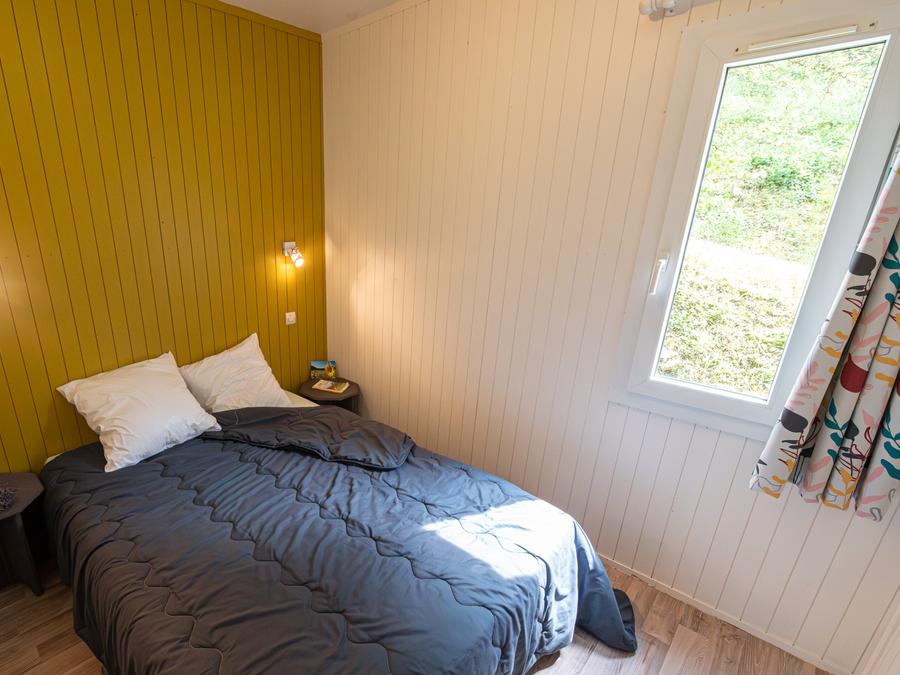 Chalet 5 personnes - Chalet Confort Authentik 34m² - 2 chambres + Terrasse couverte - 5/7 pers 7