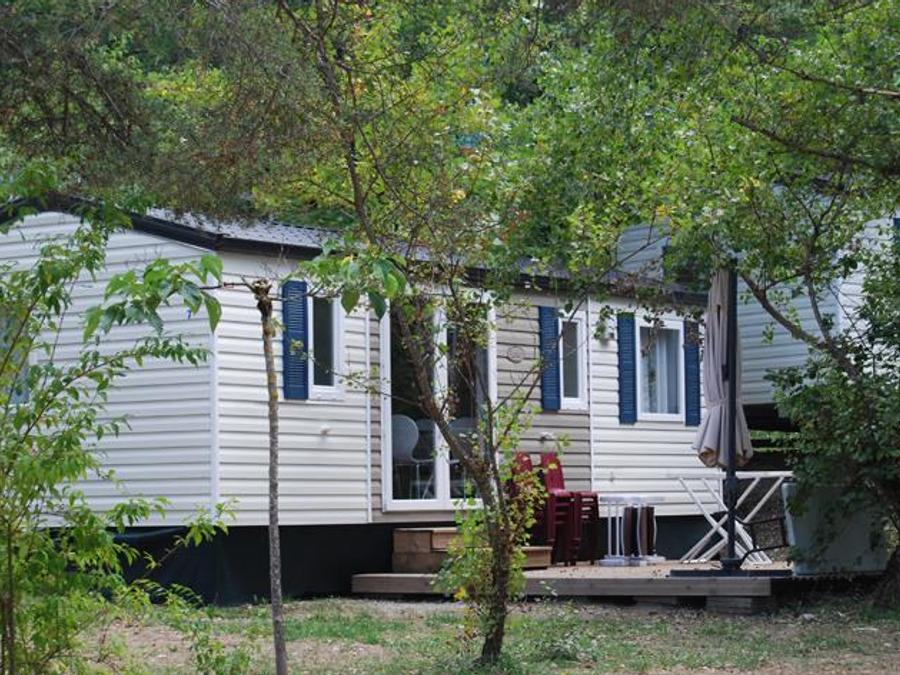 Mobilhome 4 personnes - Mobil-home Standard Cocoon 28m² - 2 chambres + Terrasse avec parasol - 4 pers 0