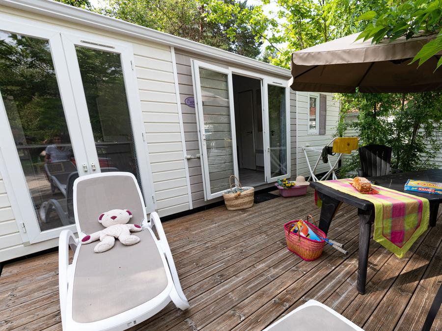 Mobilhome 4 personnes - Mobil-home Standard Cocoon 28m² - 2 chambres + Terrasse avec parasol - 4 pers 7