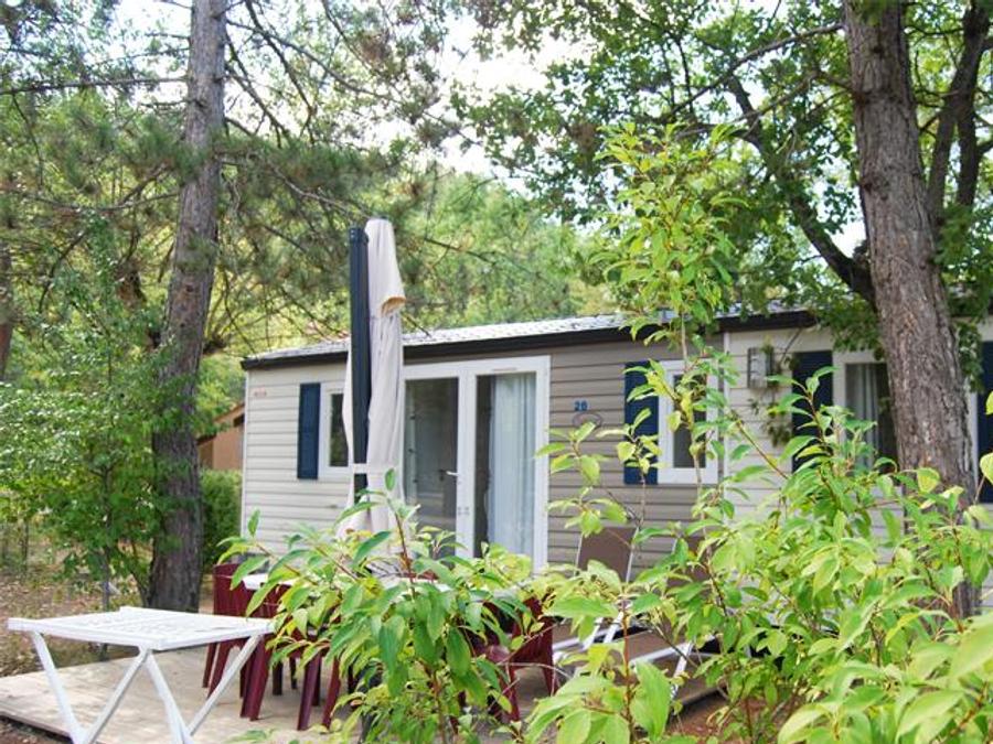 Mobilhome 4 personnes - Mobil-home Standard Cocoon 28m² - 2 chambres + Terrasse avec parasol - 4 pers 1