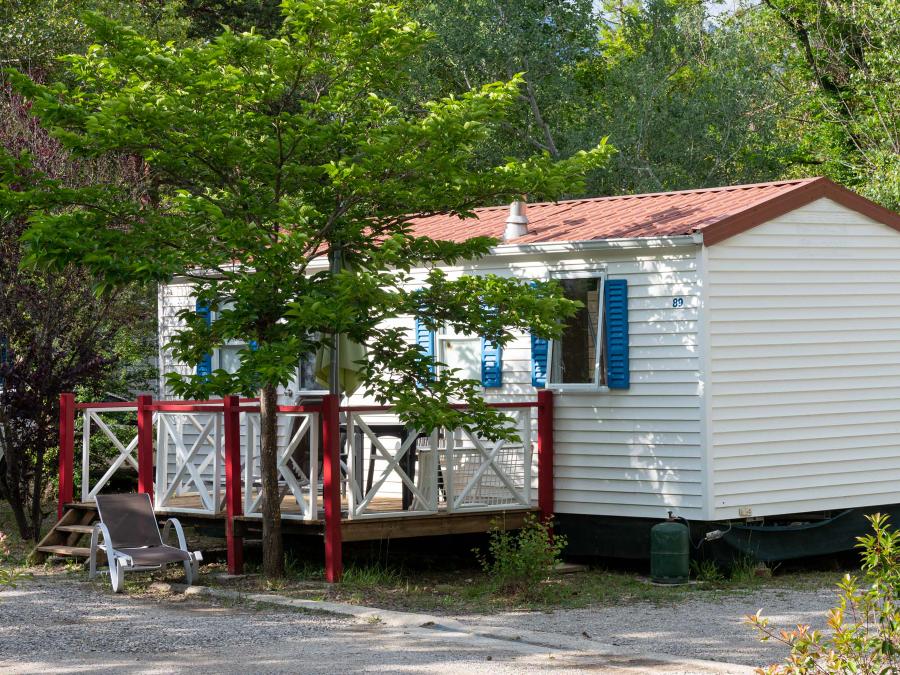 Mobilhome 4 personnes - Mobil-home Standard Escapade 23m² - 2 chambres + Terrasse avec parasol - 4 pers 6