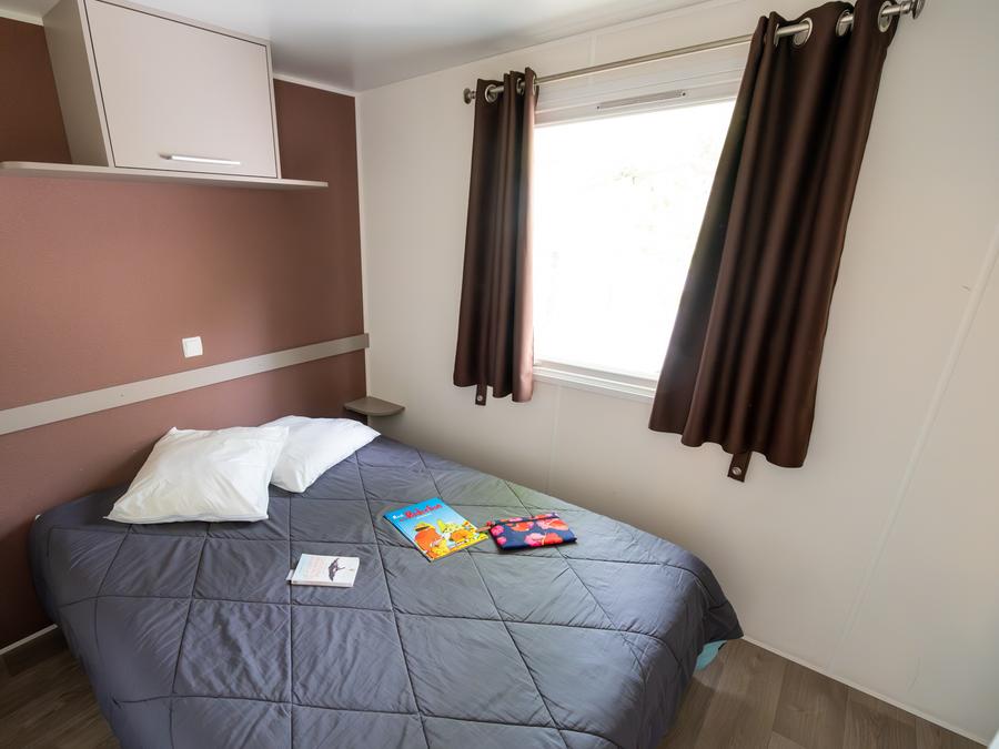 Mobilhome 4 personnes - Mobil-home Premium Riviera 28m² proximité rivière- 2 chambres + Terrasse couverte - 4 pers 9