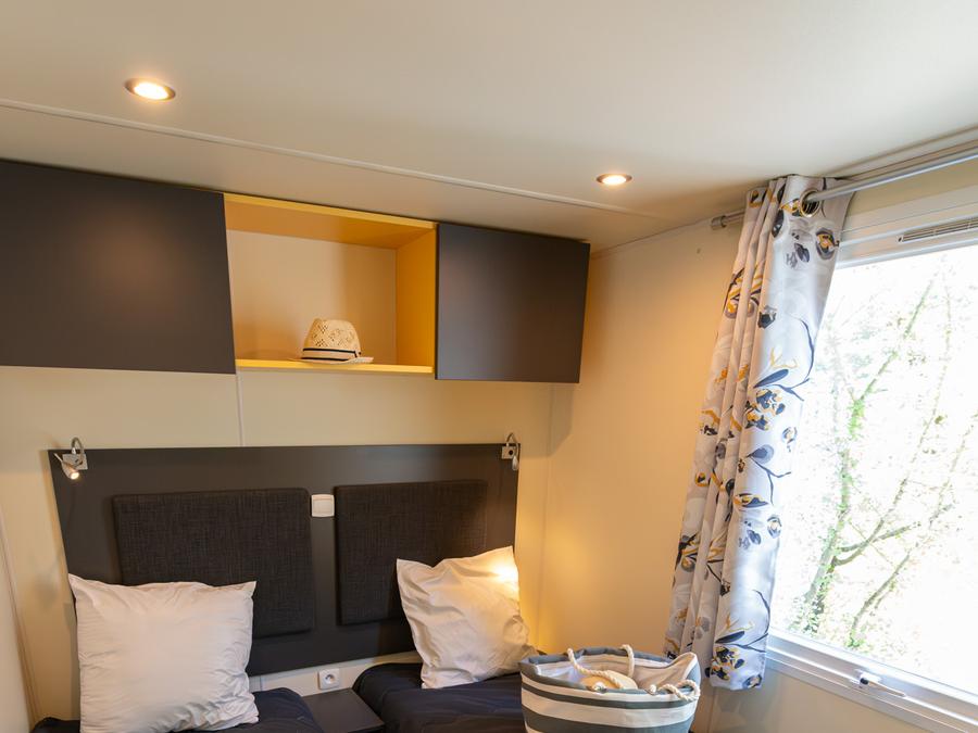 Mobilhome 6 personnes - Mobil-home Confort Relax 33m² - 3 chambres + Terrasse Couverte - 6 pers 0