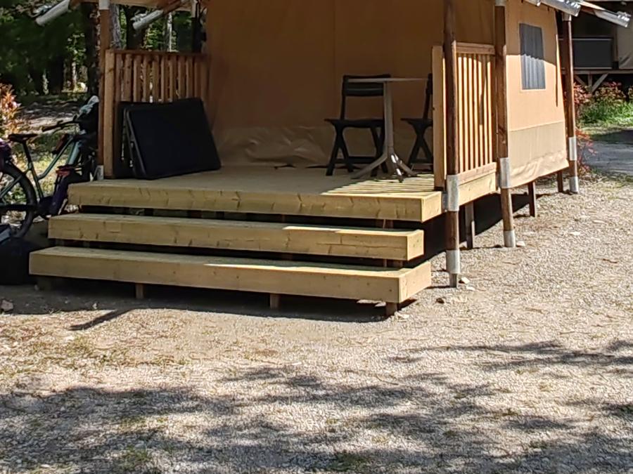 Tente en toile et en bois 2 personnes - Lodge Insolite Bivouac (sans sanitaires, sans cuisine) (1ch- 1/2pers) 1/2 pers 3