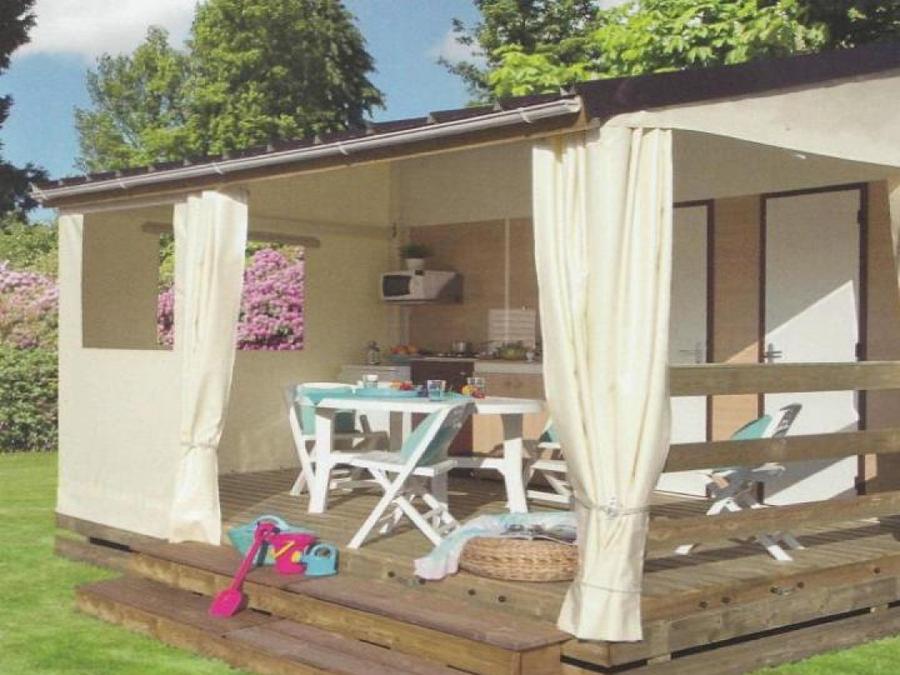 Bungalow toilé 4 personnes - BEURDY 20 - sans sanitaires 21 m² 0