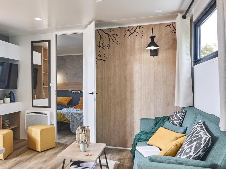 Mobilhome 6 personnes - Crecy : KING - 3 Chambres - 2 SDB - 1 TV - AVEC CLIMATISEUR - DRAPS ET SERVIETTES INCLUS 1/6 pers 1