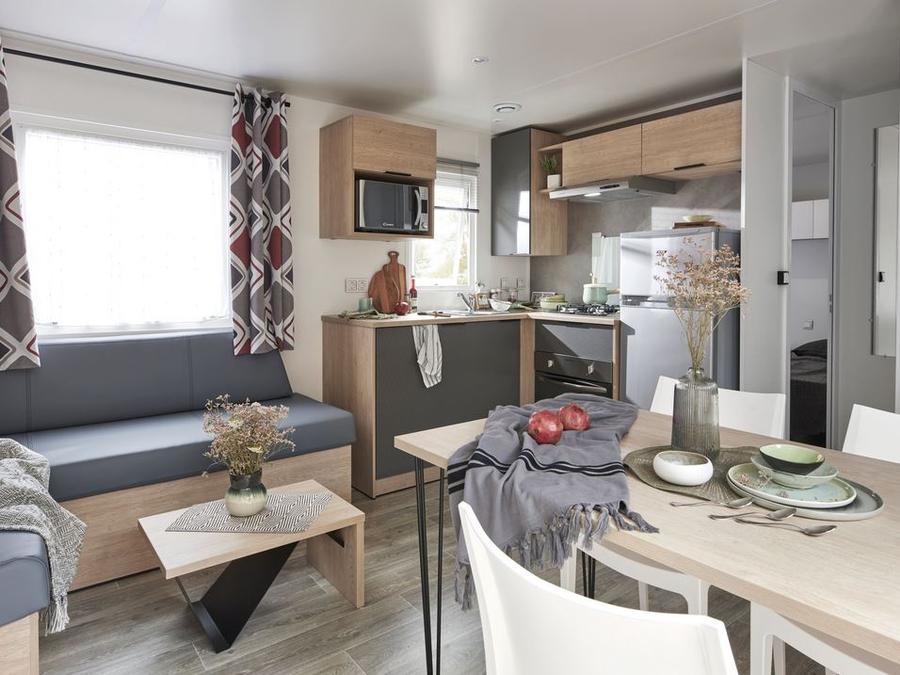 Mobilhome 6 personnes - Crecy la Chapelle : LODGE 3 CHAMBRES - 1 SDB - 1TV 1/6 pers 0