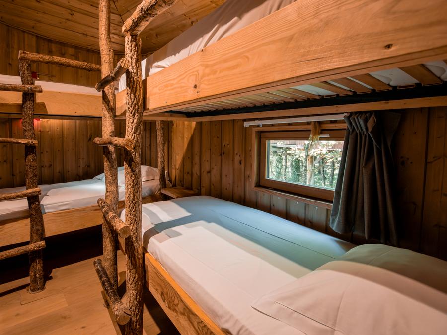 Hébergement 6 personnes - Maison dans les branches 8