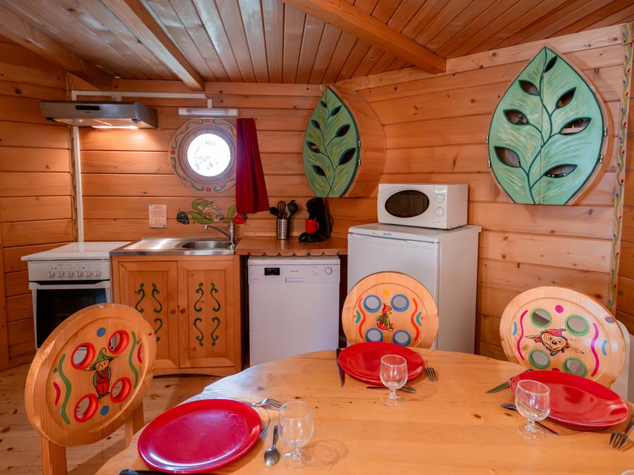 Hébergement 6 personnes - Maison Champignon 3