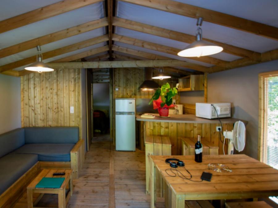 Tente en toile et en bois 4 personnes - EcoLodge 4 PL 3