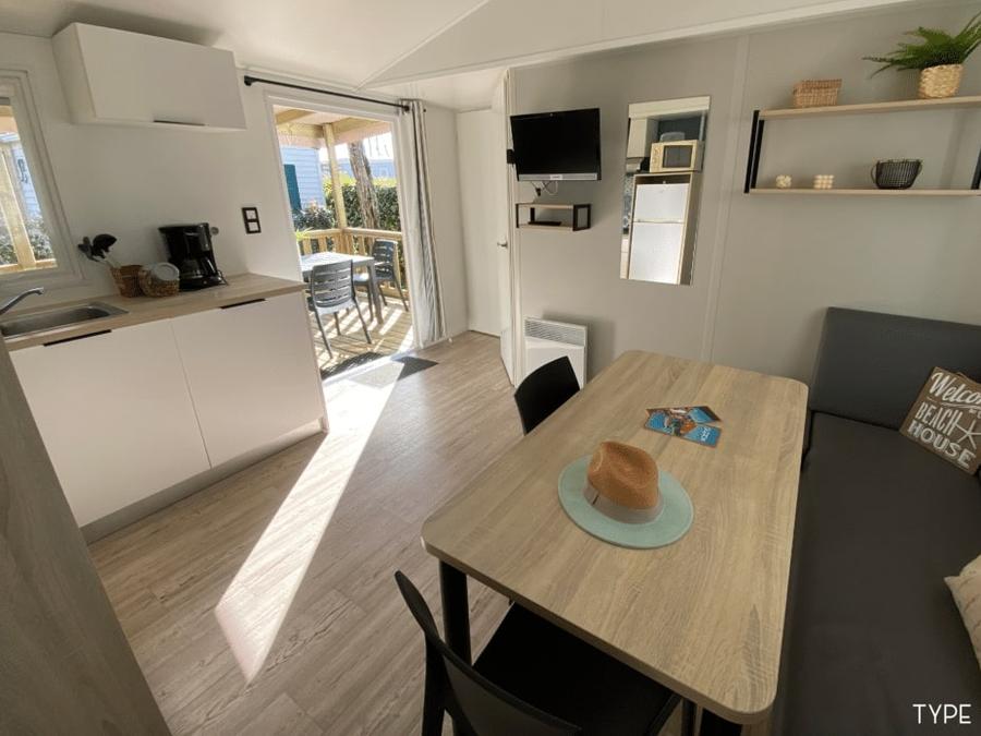 Mobilhome 4 personnes - La Baie, Mobil Home 2 Chambres - 4 pers 4