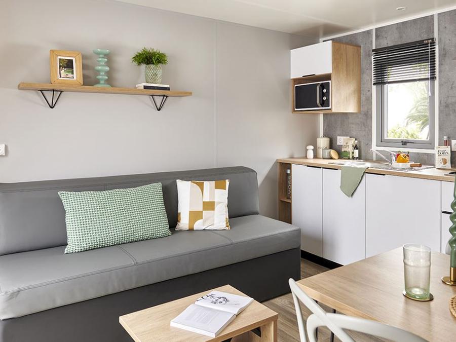 Mobilhome 4 personnes - Le Fort - Mobil Home 2 CH- 4 pers/ LV+clim+2 SDB 0