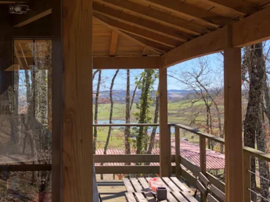 Insolite 6 personnes - Cabane perchée familiale avec jacuzzi dans les bois 1/6 pers 3