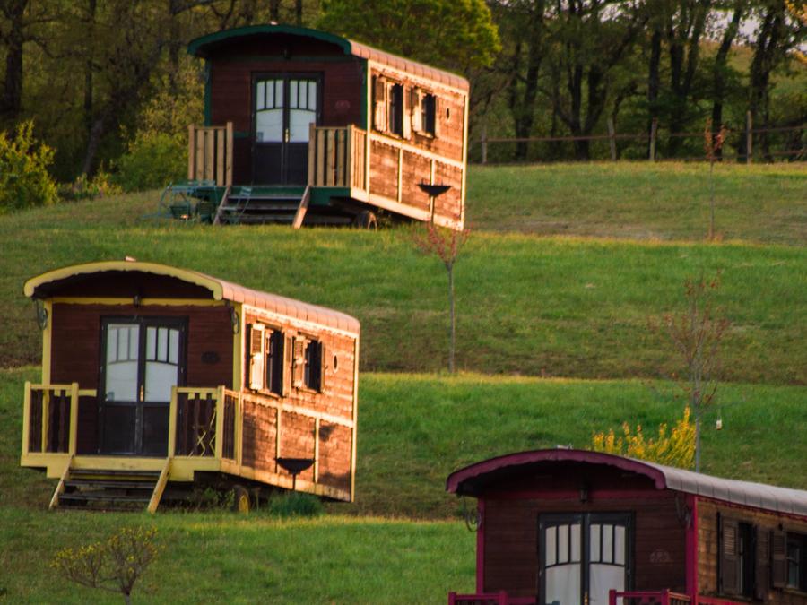Hébergement 5 personnes - Roulotte Gîte 4/5 pers 3