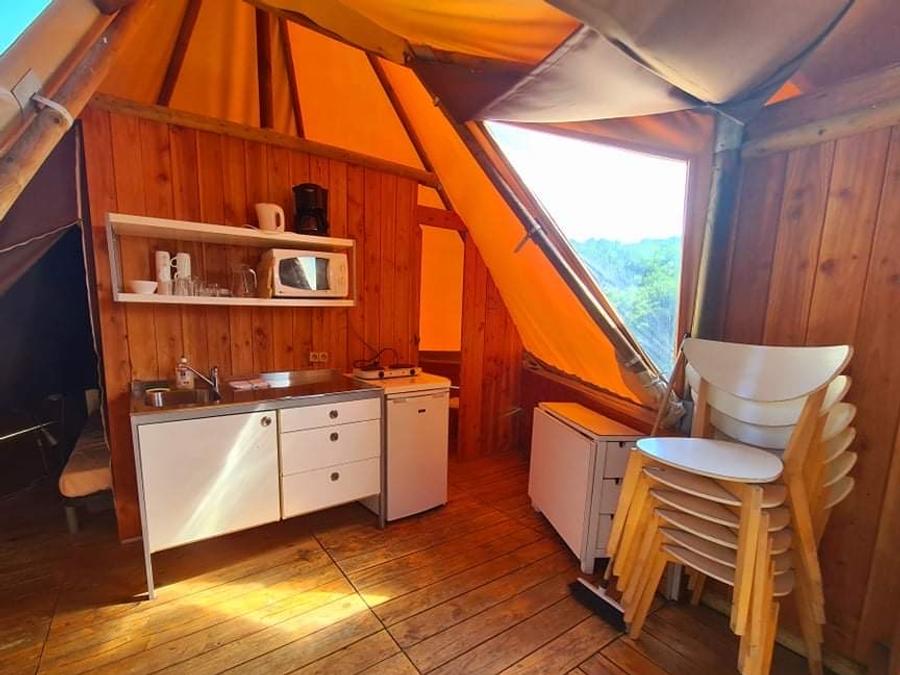 Hébergement 7 personnes - Tipi Lodge 6/7 pers 5