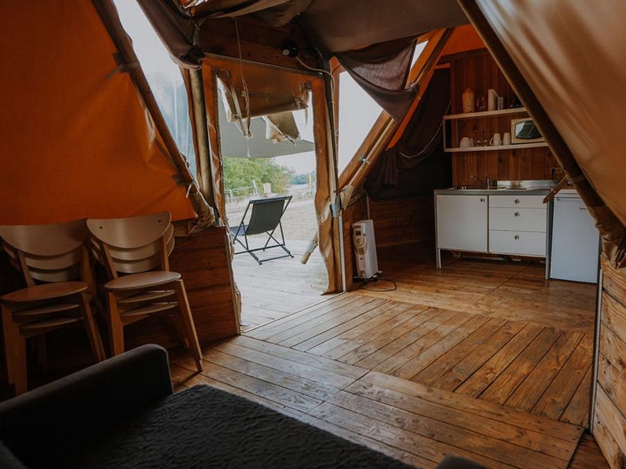 Hébergement 7 personnes - Tipi Lodge 6/7 pers 3