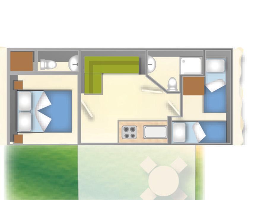 Mobilhome 4 personnes - BAIA COMFORT 4