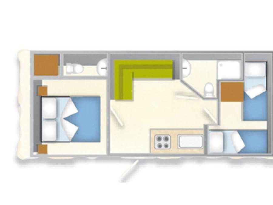 Mobilhome 4 personnes - BAIA COMFORT 7