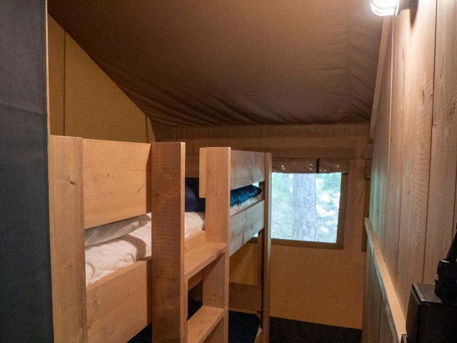 Lodge 4 personnes - Safari Lodge LUXE avec sanitaires 3