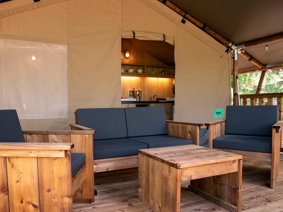 Lodge 4 personnes - Safari Lodge LUXE avec sanitaires 1