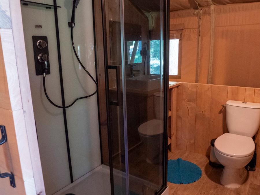 Lodge 4 personnes - Safari Lodge LUXE avec sanitaires 5