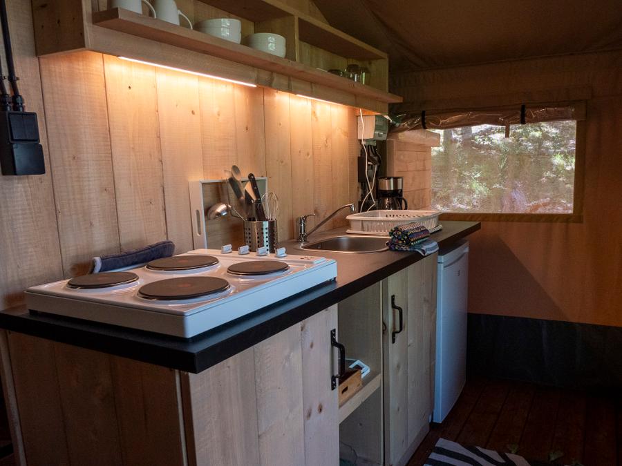Lodge 4 personnes - Safari Lodge LUXE avec sanitaires 2