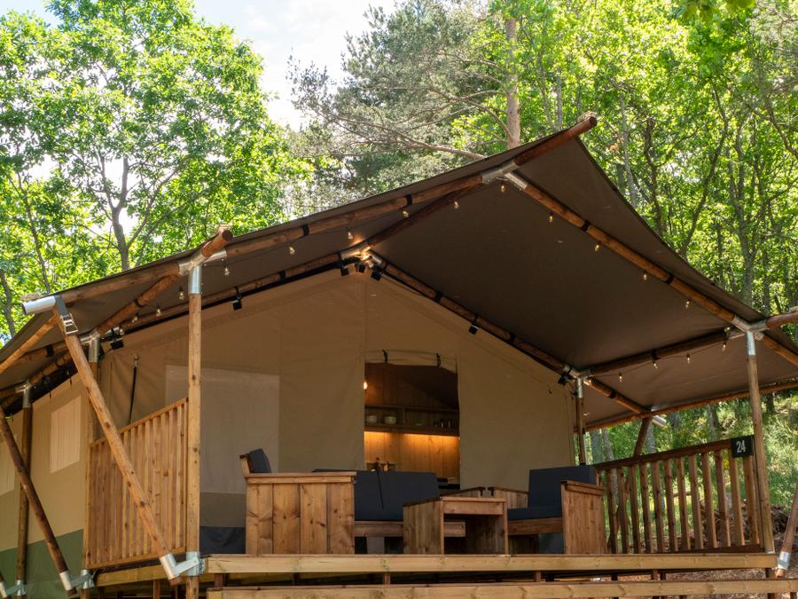 Lodge 4 personnes - Safari Lodge LUXE avec sanitaires 0