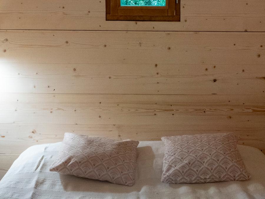 Tente en toile et en bois 2 personnes - Bivouac isolé Rando 5