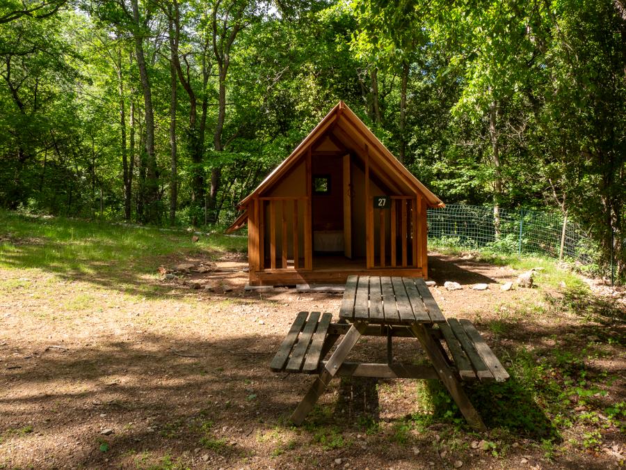 Tente en toile et en bois 2 personnes - Bivouac isolé Rando 0