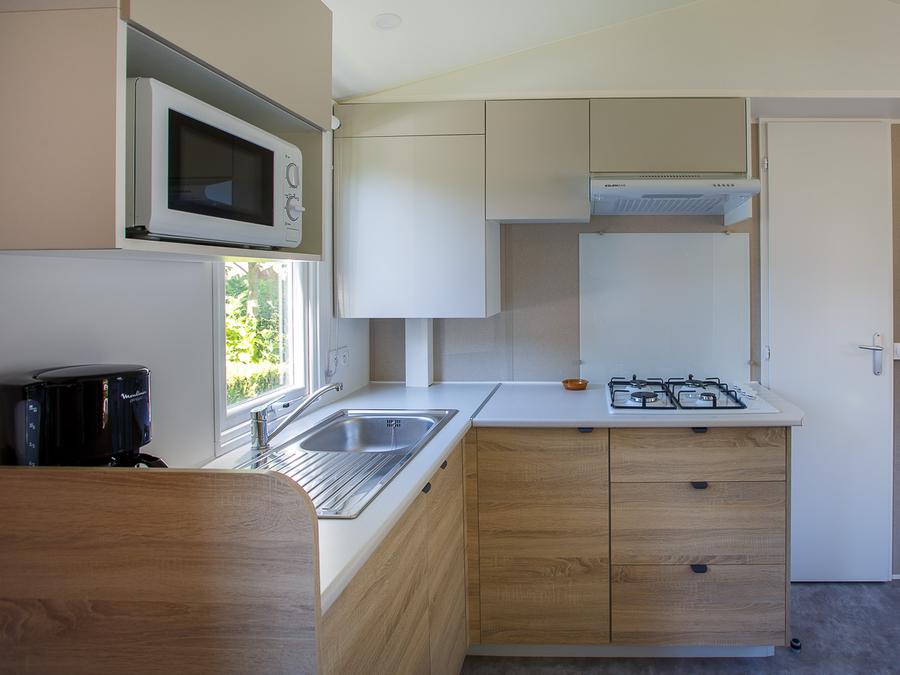 Mobilhome 4 personnes - CONFORT - 2 Chambres - TV - sans terrasse 3